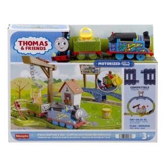 【Thomas and Friends 湯瑪士小火車】油漆運輸組合