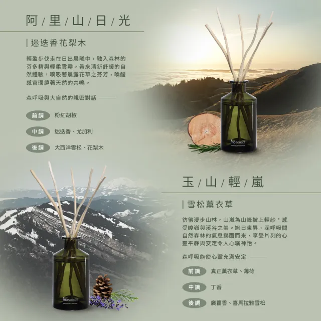 【mo select】植萃精油天然柳枝擴香任選2入超值組 180ml(聖誕禮物/交換禮物/居家香氛/精油擴香/精美禮物)