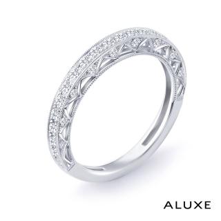 【ALUXE 亞立詩】18K金 鑽石戒指 璀璨綻放 RW0975