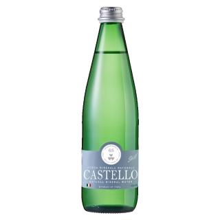 即期品【CASTELLO 卡司得洛】天然礦泉水 500ML *6瓶/箱(義大利原裝進口 玻璃瓶裝)