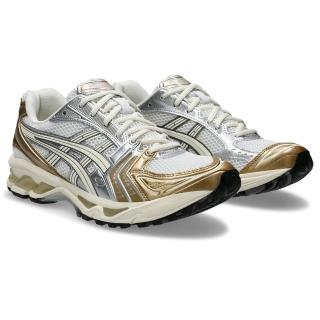 【asics 亞瑟士】GEL-KAYANO 14 香檳金 男鞋 復古跑鞋 休閒鞋 穿搭(1203A537-104)