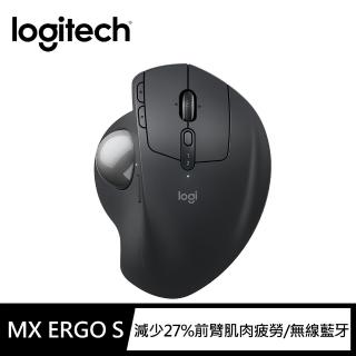 【Logitech 羅技】MX Ergo S無線軌跡球(石墨黑)