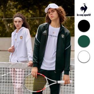 【LE COQ SPORTIF 公雞】官方直營 休閒經典立領/連帽外套 男女款-3色-LWU61362 LWU62362