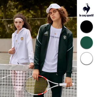 【LE COQ SPORTIF 公雞】官方直營 休閒經典立領/連帽外套 男女款-3色-LWU61362_LWU62362