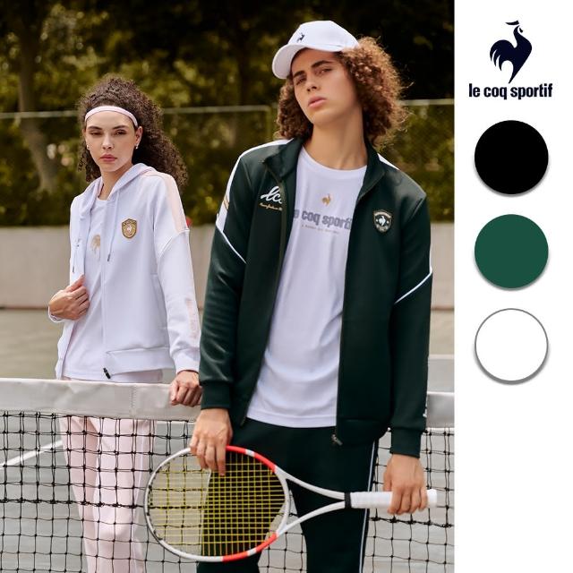 【LE COQ SPORTIF 公雞】休閒經典立領/連帽外套 男女款-3色-LWU61362_LWU62362