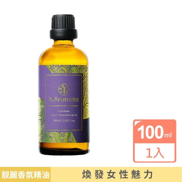 【b.Aromma貝羅馬】麗香氛精油100ml(按摩精油 香氛精油)