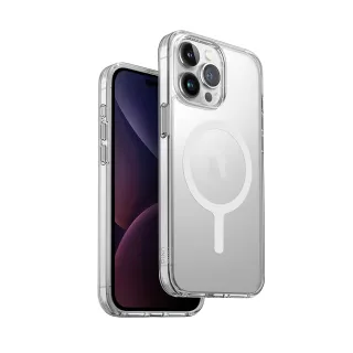 【UNIQ】iPhone 15 Pro Max 6.7吋 Lifepro Xtreme霧面磁吸防摔雙料保護殼-霧透(支援磁吸)
