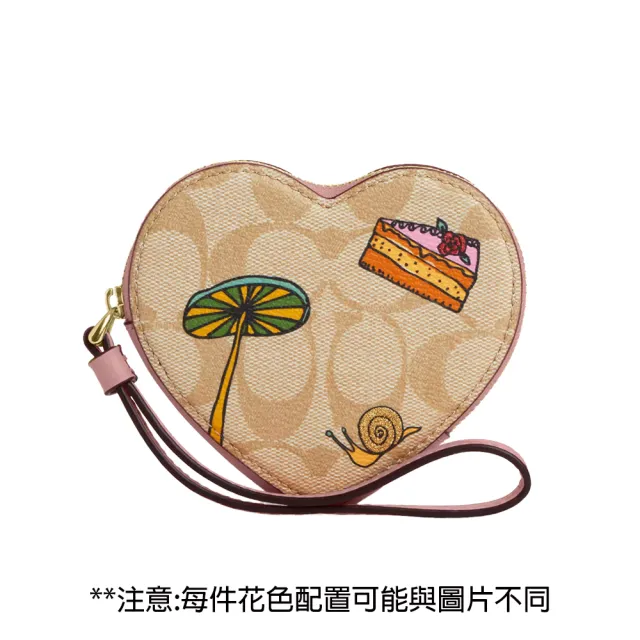 【COACH】愛心手拿包(Observed By Us聯名款)