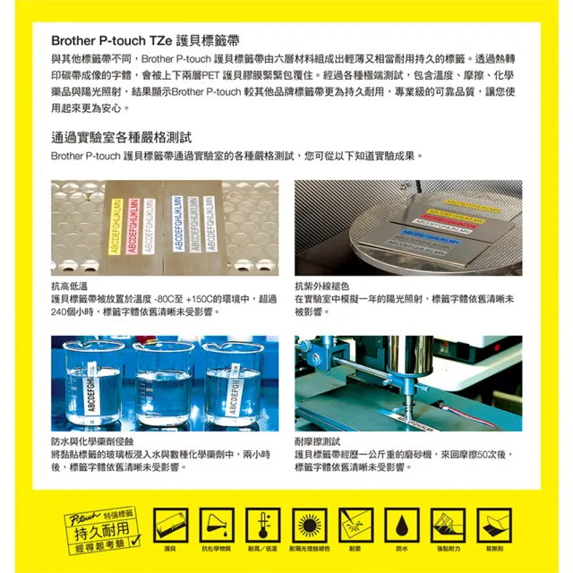 【brother】官方直營 24mm TZe華麗護貝標籤帶(適用:P710BT/P910BT/610BT/P700/P750W/P900W/E550WVP)