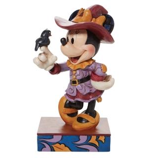 【Enesco】精品家飾 Disney 迪士尼 米奇家族 米妮烏鴉女巫居家擺飾