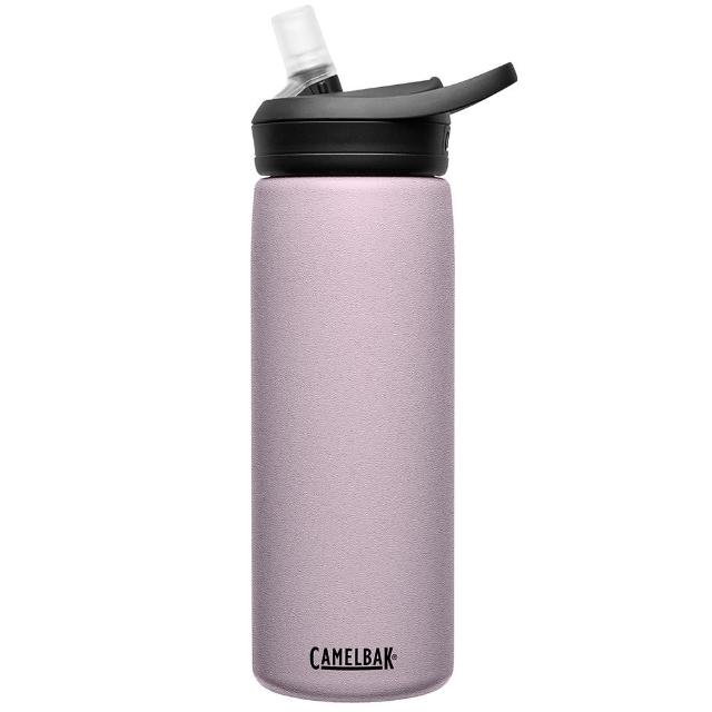 【CAMELBAK】600ml eddy+不鏽鋼多水吸管保溫瓶/保冰-天空紫(保溫瓶/水瓶/保溫水壺/CB1649505060)