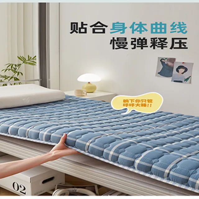 【拉夏貝爾家紡】床墊 軟墊 乳膠床墊 冬夏兩用 雙面床墊 單人床墊 宿舍床墊(厚6.5cm 120*200cm 預購15天)