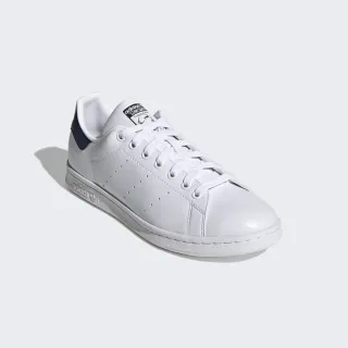 【adidas 愛迪達】Stan Smith 男鞋 運動 休閒 經典 穿搭 愛迪達 復古 低筒 史密斯 白 深藍(FX5501)