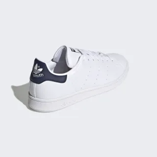 【adidas 愛迪達】Stan Smith 男鞋 運動 休閒 經典 穿搭 愛迪達 復古 低筒 史密斯 白 深藍(FX5501)