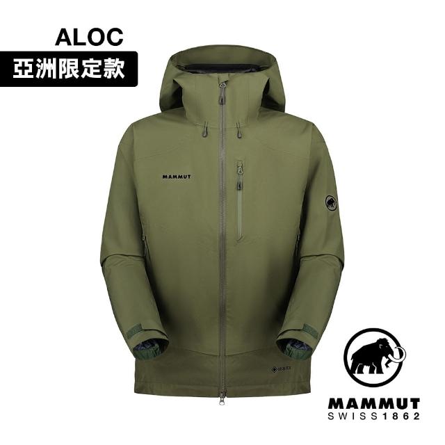 【Mammut 長毛象】Ayako Pro 2.0 HS Hooded Jacket AF Men GTX防水連帽外套 深沼澤綠 男款 #1010-30281