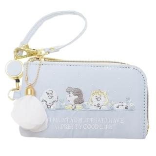 【SHO-BI 粧美堂】SNOOPY 史努比 春日芬芳系列 刺繡伸縮票卡夾 車票夾