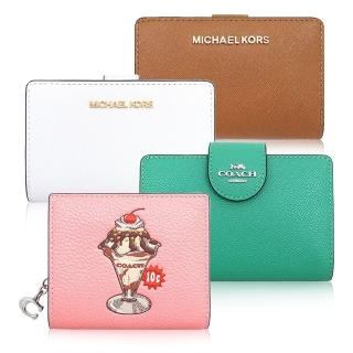 【COACH】& Michael Kors & Kate Spade & Marc Jacobs 經典立體LOGO皮夾中夾/長夾 化妝包(多款可選)