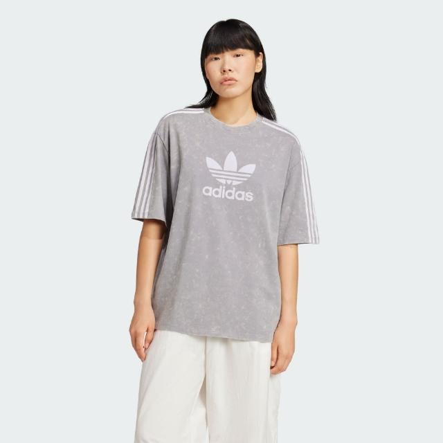 【adidas 愛迪達】短袖上衣 T恤 女 - Originals IW3412