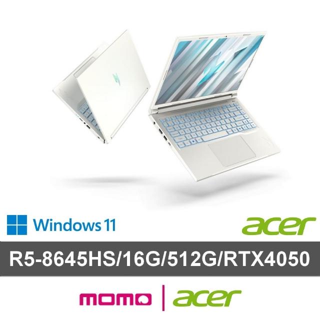 【Acer 宏碁】14.5吋R5 RTX4050電競筆電(Nitro V/ANV14-61-R74R/R5-8645HS/16G/512G/W11)