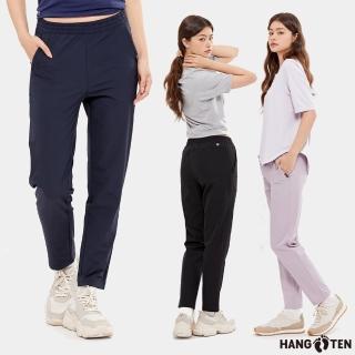 【Hang Ten】女裝-恆溫多功能-TAPERED FIT四面彈防輕潑水錐形長褲(多色選)
