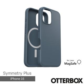 【OtterBox】iPhone 16 6.1吋 Symmetry Plus 炫彩幾何保護殼-藍(支援MagSafe)