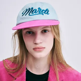 【MARDI MERCREDI】出清品 雙色復古棒球帽 薄荷綠 紫紅 草寫LOGO CAP MARDI VINTAGE LOGO TWO TONE