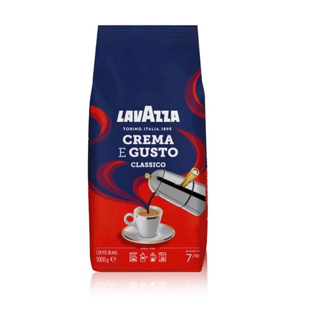 【LAVAZZA】經典奶香義式濃縮咖啡豆(1kg)