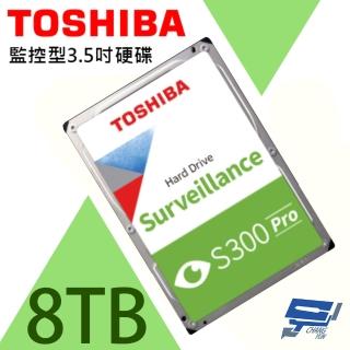 【TOSHIBA 東芝】8TB 3.5吋硬碟監控系統專用7200轉HDWT380UZSVA昌運監視器(HDWTA80UZSVA新型號出貨)