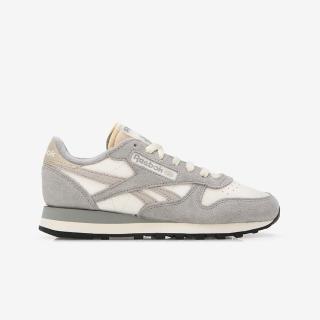 【REEBOK】Classic Leather 男 運動休閒鞋 復古 穿搭 灰米(100201110)