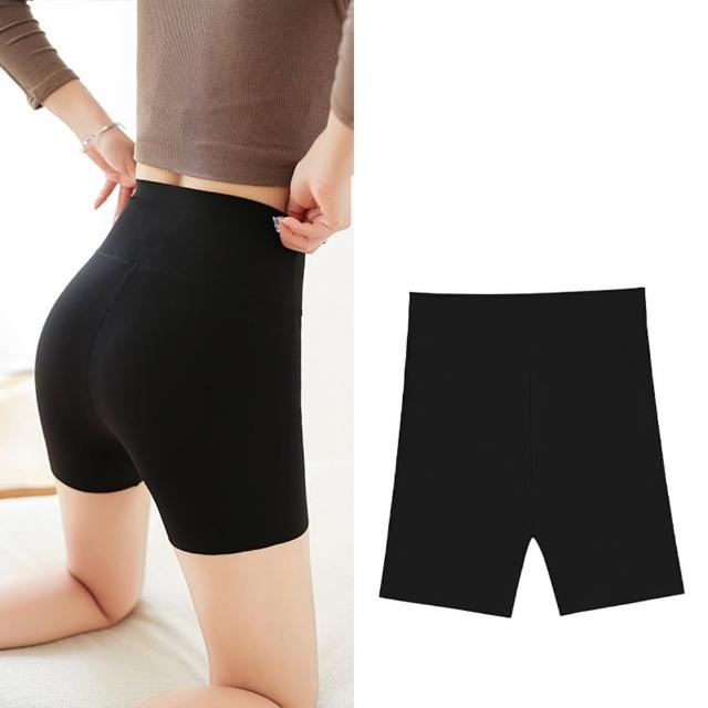 【巴黎精品】現貨+預購 鯊魚褲休閒短褲(收腹三分高腰素面女褲子8色a1hk35)