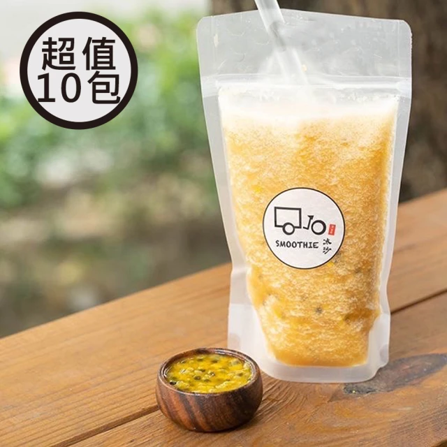 JOE_SMOOTHIE冰沙 百香鳳梨冰沙400ml(10包/箱)