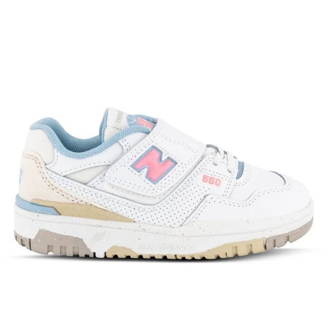 NEW BALANCE NB 550 休閒鞋 童鞋 親子鞋 休閒鞋 復古鞋 中大童 白藍色(PHB550EP-M)