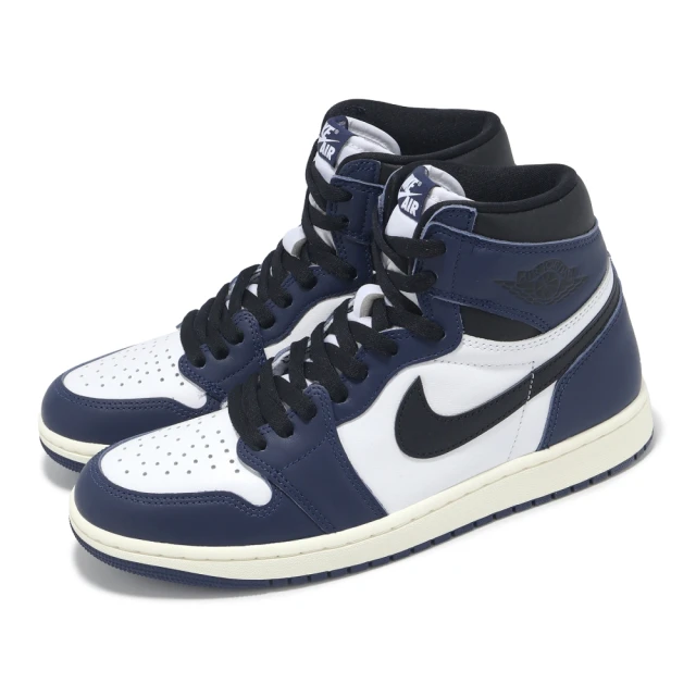 NIKE 耐吉 休閒鞋 Air Jordan 1 Retro High OG 男鞋 午夜藍 AJ1 高筒 一代(DZ5485-401)