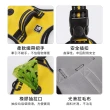 【Bayler】高亮反光防爆衝狗狗胸背 背心式狗狗牽引繩-附1.5米圓繩(大型犬/遛狗繩/寵物胸背帶/寵物外出用品)
