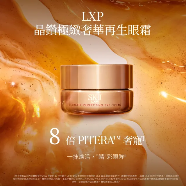 【SK-II】官方直營 晶鑽極緻奢華再生眼霜 15g(晶鑽極致系列)