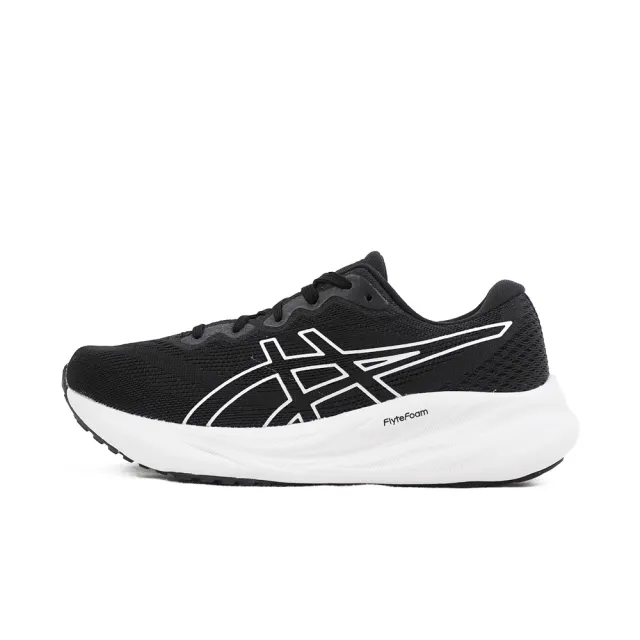 【asics 亞瑟士】GEL-Pulse 15 D 女 慢跑鞋 運動 寬楦 緩震 回彈 透氣 黑白(1012B596-002)