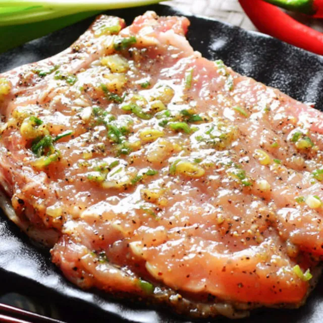 【正一排骨】招牌手打排骨10入組(170g/包 台灣豬肉品)
