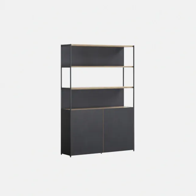 【DESKER】BOOKCASE 韓國設計監製 1200型 五層書櫃 收納型 120*32*174cm(書櫃/收納櫃/置物櫃/專人組裝)