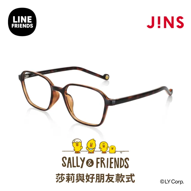 【JINS】LINE FRIENDS系列眼鏡-莎莉與好朋友款式-多款任選(MRF-24S-037/URF-24S-038)