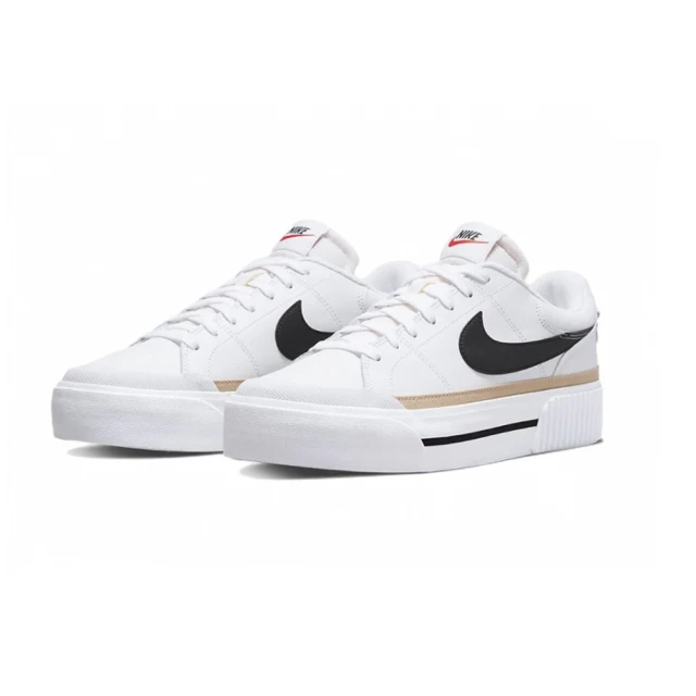 NIKE 耐吉 WMNS COURT LEGACY LIFT 厚底 女 穿搭 白 休閒鞋 DM7590-100