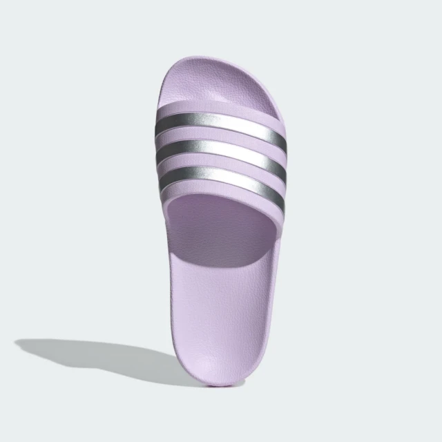 adidas 愛迪達 ADILETTE AQUA 運動 粉紫銀 休閒 拖鞋 女鞋(IE8920 ∞)