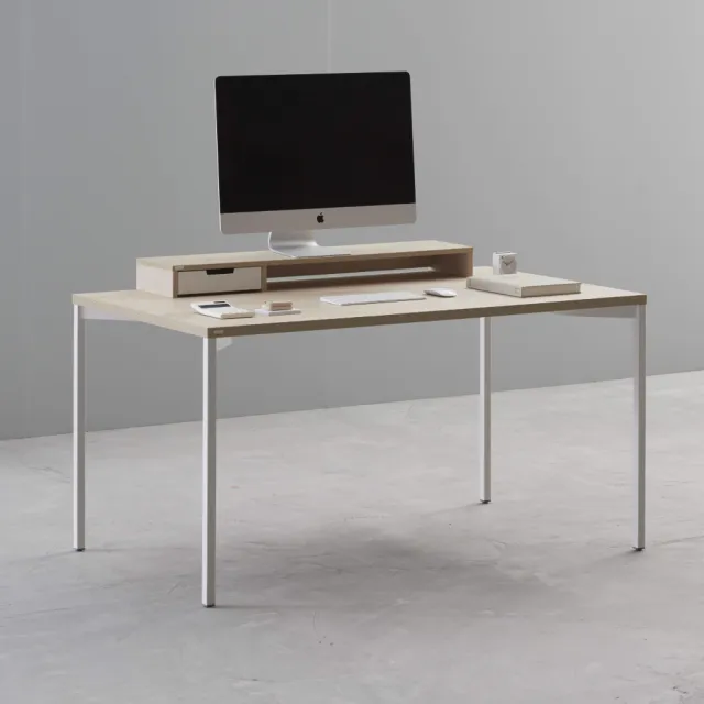 【DESKER】BASIC DESK 韓國設計監製 1200型 基本型書桌 120*80cm(電腦桌/書桌/辦公桌/桌子/專人組裝)