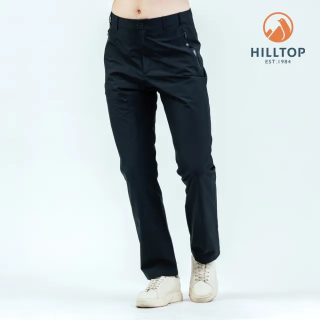 【Hilltop 山頂鳥】GORE-TEX 防水透氣保暖長褲 男款 黑｜PH31XMO2ECA0