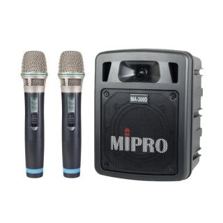 【mipro】最新二代藍芽/usb鋰電池手提式無線擴音機(ma-300d代替ma-303db)