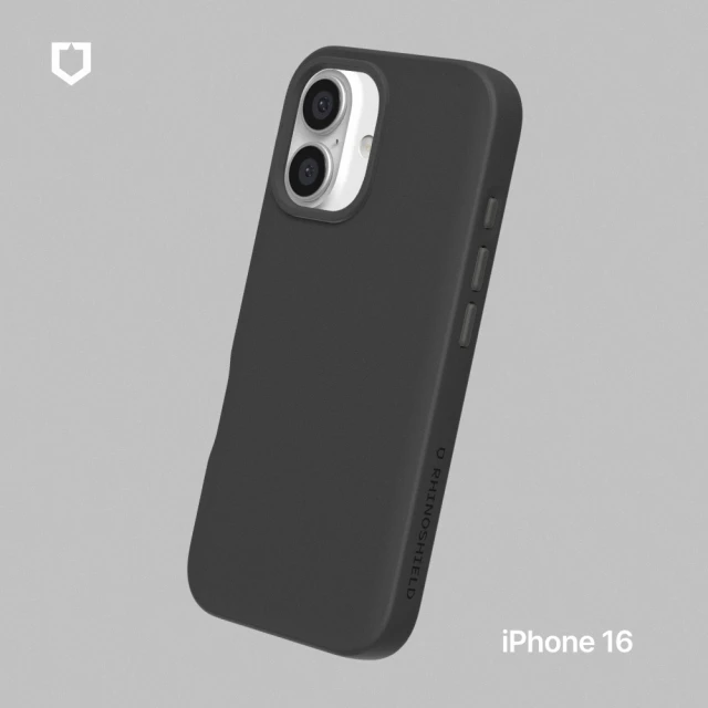 RHINOSHIELD 犀牛盾 iPhone 11-16全系列 SolidSuit 經典防摔背蓋手機保護殼(經典黑)