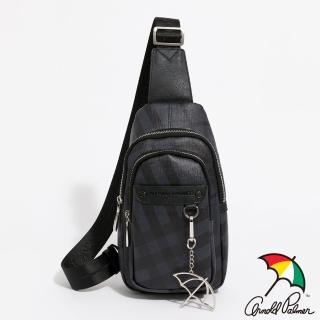 【Arnold Palmer 雨傘】單肩揹包 Vigorous系列(藍色)