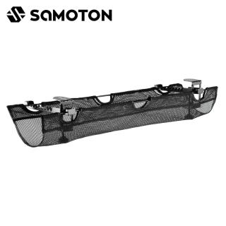 【SAMOTON 薩摩頓】MAO-21-L 夾桌式理線收納網架(簡潔方便的夾桌式設計 不需要鑽孔便能直接使用 隨心擺放)