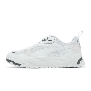 【PUMA】休閒鞋 復古協 拼接 小白鞋 男鞋 Trinity 白色(38928938)