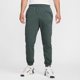 【NIKE 耐吉】長褲 男款 運動褲 毛圈布 縮口 AS M NK DF SWOOSH FLEECE JOGGE 綠 FV9947-338