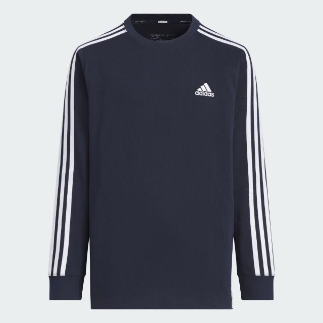 【adidas 愛迪達】ESSENTIALS + 長袖上衣 童裝 JE1703